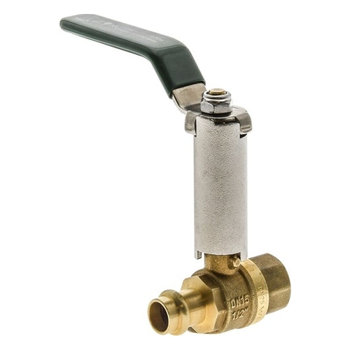 Lever Handle Press Fit Cu X Fi Extended Spindle | Watermarked Ball Valves