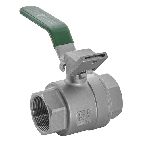 Dual Approved 316 Stainless Steel 2 Piece Lever Handle Fi X Fi Lockable | Watermarked Ball Valves