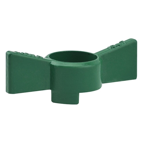 Butterfly Handle - Green | Watermarked Ball Valve Handles