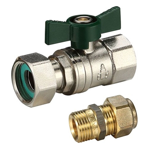 Fi With Cu Olive Union (Water) | Swivel Nut Ball Valves