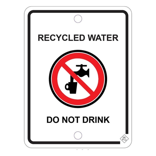 Recycled Water Warning Sign | Signs
