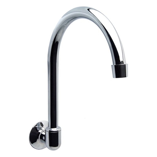 Wall Spout Curved Tube Swivel | Unstyled Tapware