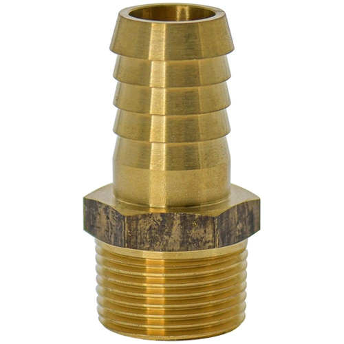 15MI X 15mm Hose Barb Brass