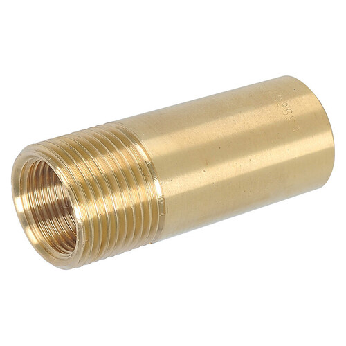 25MI X 20FI X 33.3OD Tank Nipple Brass 