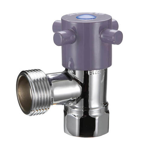 Washing Machine Stop Rec Water Lilac 15mm