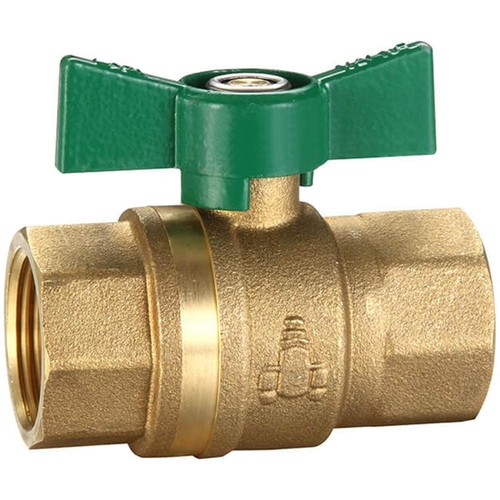 Dual Approved Ball Valve Butterfly Handle FI X FI 15mm Brass