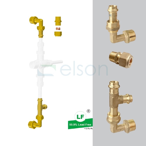 UNION-FIT SWIVEL COMBI KIT PRESS HW OUTLET CONE SEAL 15mm