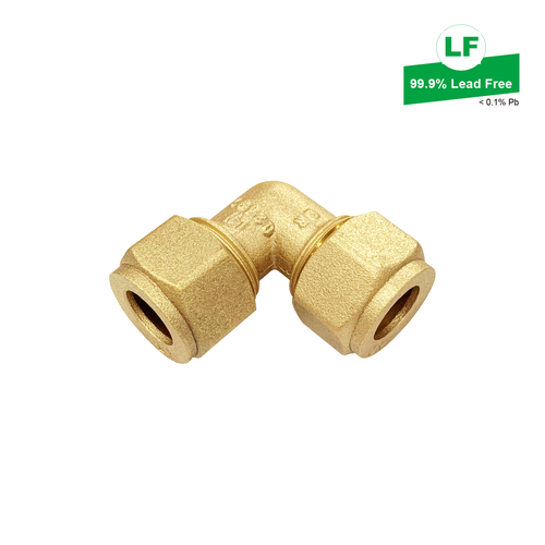Elbow Copper Olive Compression C C, Brass