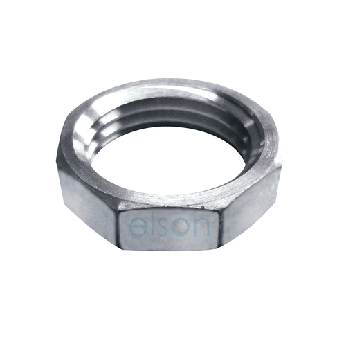 Back Nut Screwed Brass, Chrome Plated