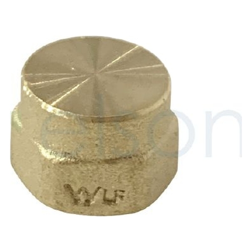 Cap Screwed Brass