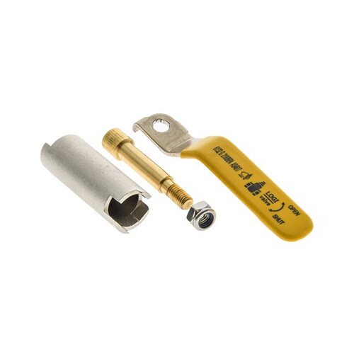 Suit DN25 Gas Approved Ball Valve Extended Spindle Kit 
