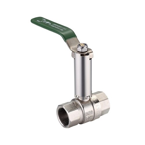 100mm FI X FI Dual Approved Ball Valve Extended Lever Handle 