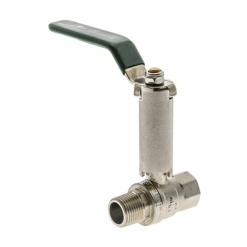 15mm MI X FI Dual Approved Ball Valve Extended Lever Handle 