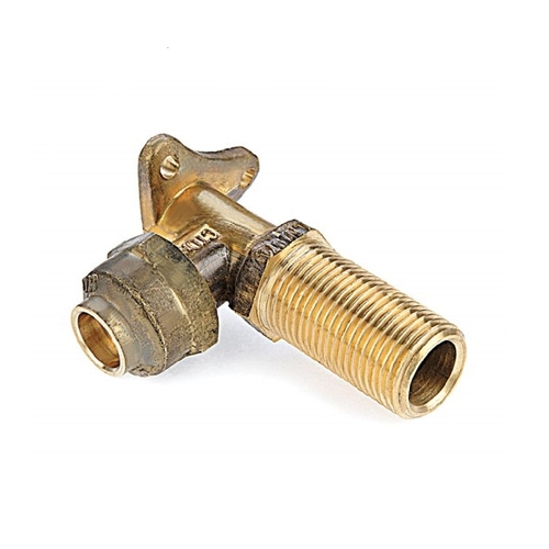 15mm FL X 15mm MI #19Bp Male Flared Elbow Lugged (1/2" FL X 1/2" MI)
