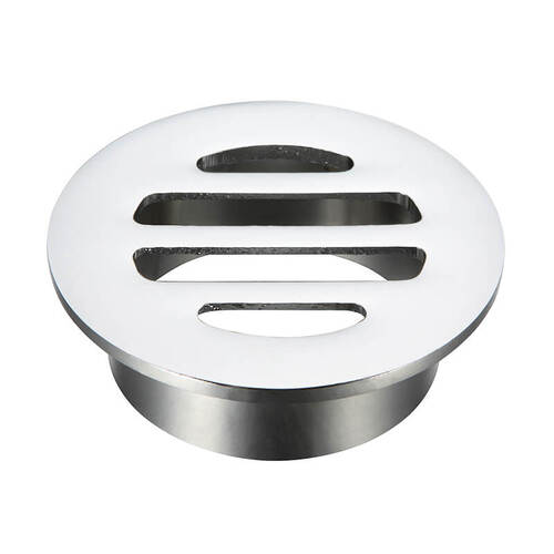 50mm Round FLoor Grate FIxed C/P  6061015