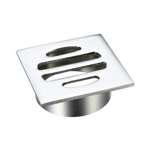 50mm Square FLoor Grate FIxed C/P  6061048