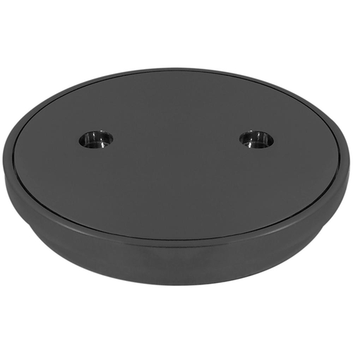 100mm Matte Black Clear Out Round 