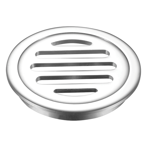 Floor Grate Round 100MM Trapscrew Short Tail Matte Black