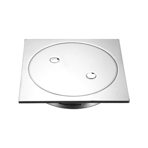 100mm Matte Black Clear Out Square 