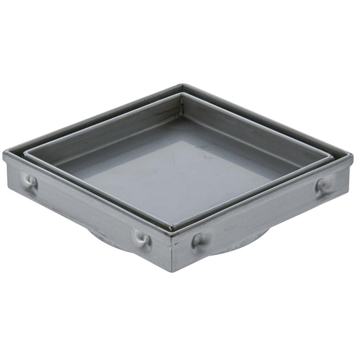 80mm 316 Stainless Steel Tile Insert Grate Square 