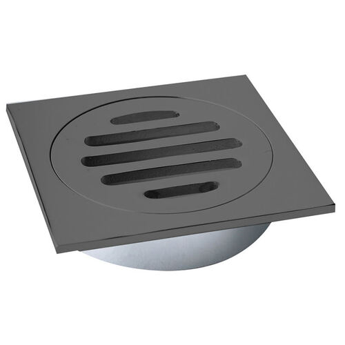 100mm Square FLoor Grate Trapscrew M/B 6061008B