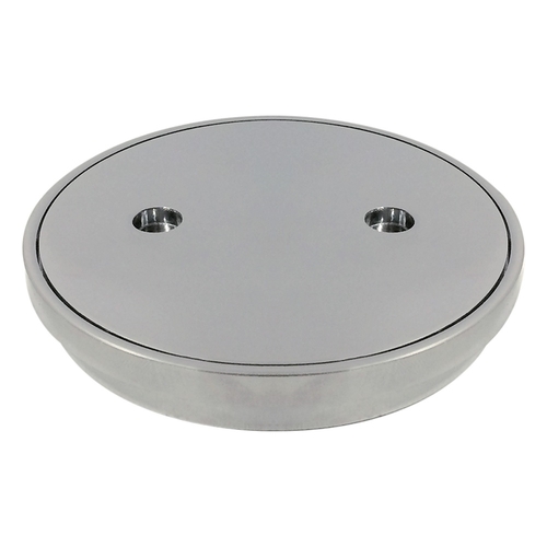 Clear Out Round  100MM Matte Black