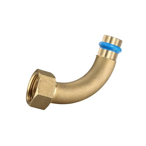 20OD Press Fit X 25FI Ferrule Bend And Nut 