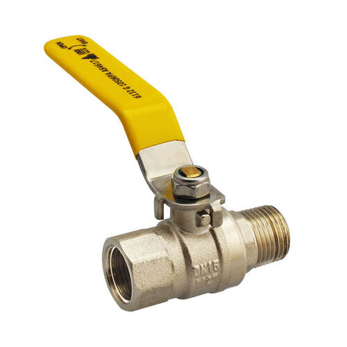 15mm MI X FI AGA Approved Ball Valve Lever Handle 
