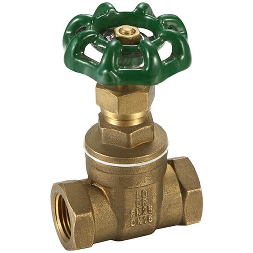 Watermarked Gate Valve Brass 50mm