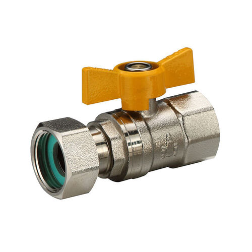 20mm Swivel Nut Ball Valve Gas FI 