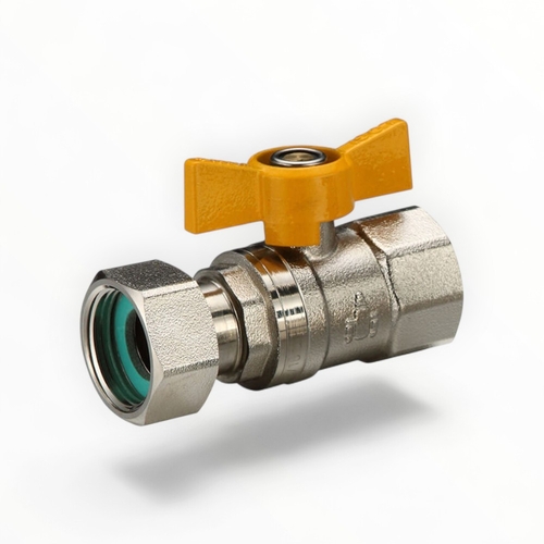 Swivel Nut Ball Valve Gas FI 20MM LF