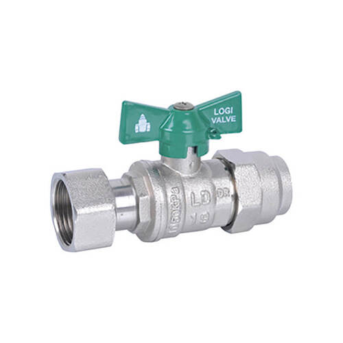 20FI X 15C Swivel Nut Ball Valve Water FL 