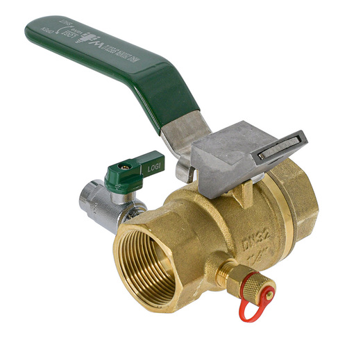 25mm Watermarked BV HVAC With Mini Ball Valve & Test Pnt FI 