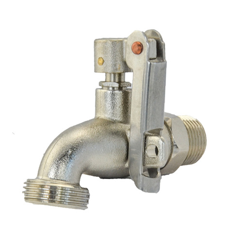 20mm Lockable Tank Tap Brass 