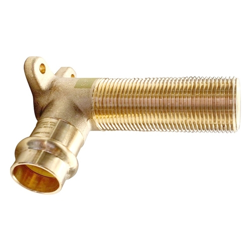 No.19 Male Back Plate Elbow DR BRASS DN20 x G 3/4"