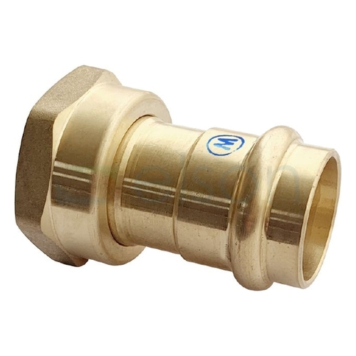 No.62 Female Connector Flat Seal DR BRASS DN25 x G1"