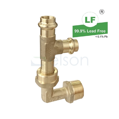 UNION-FIT SWIVEL COMBI TEE R3/4 MI x 15mm PRESS