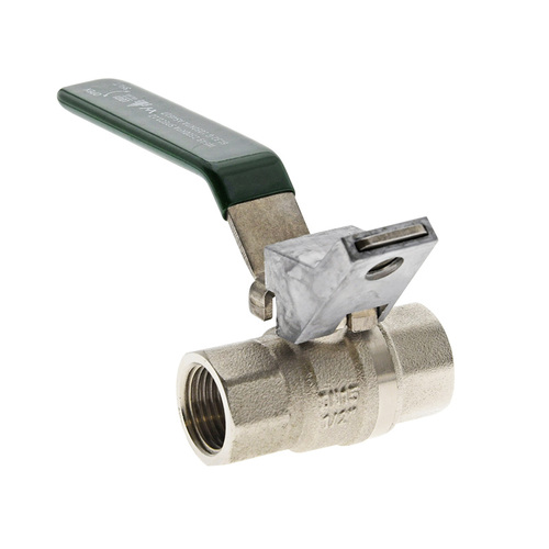 20mm Dual Approved Ball Valve Lockable FI X FI 