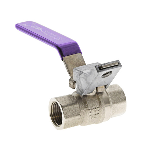 20mm Li Watermarked Ball Valve Lever Handle Lockable FI X FI 