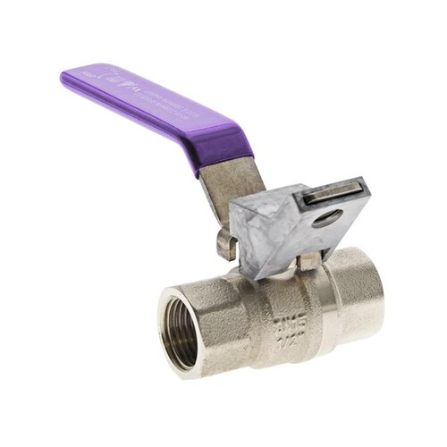 50mm Li Watermarked Ball Valve Lever Handle Lockable FI X FI 