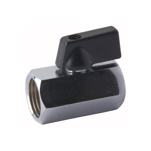 6mm Mini Ball Valve Chrome Plated FI X FI 