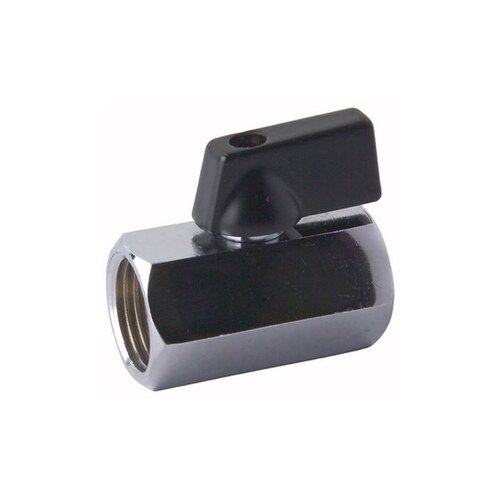 10FI Mini Ball Valve Chrome Plated 