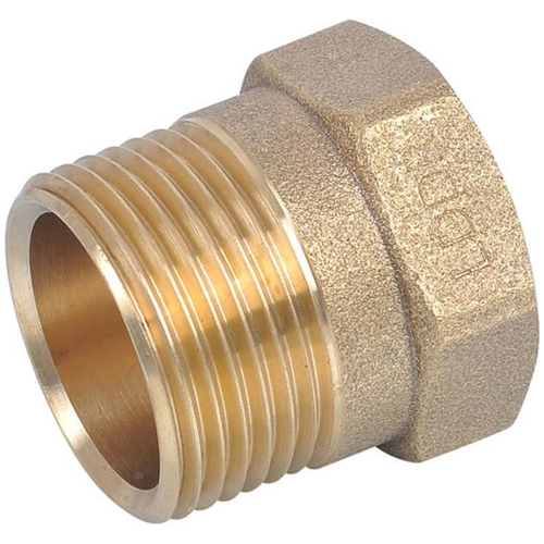 20FI X 25MI Gas Meter Coupling Reducing Brass 