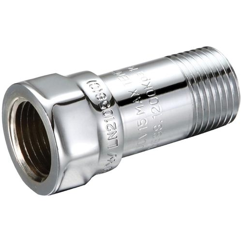 Watermarked Mini Dual Check Valve Chrome Plated MI X FI 15mm