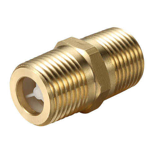 15mm MI X MI Watermarked Mini Dual Check Valve Chrome Plated 