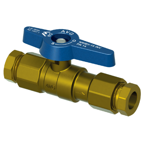 15mm Non-Return Isol- Valves Inverted Flare AVG