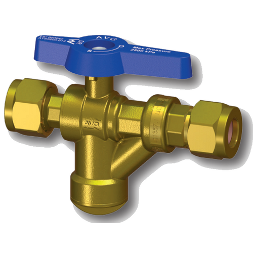 15mm C X C Strainer Non Return Isolation Ball Valve
