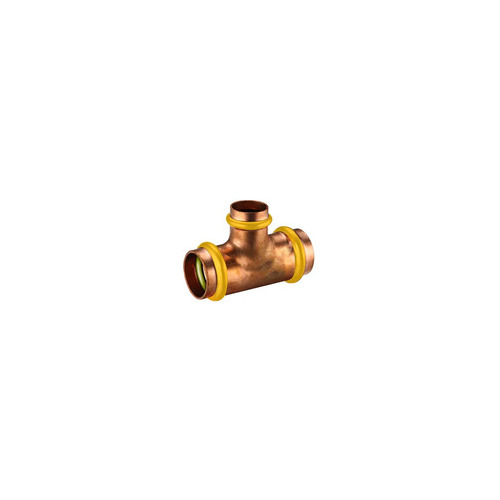 32mm X 32mm X 25mm Reducing Tee Gas Copper Press