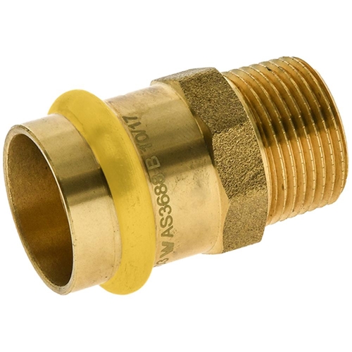 15mm X 3/4MI Male Coupling Reducing Gas Press AGA