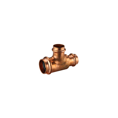 20mm X 15mm X (20mm Centre) Reducing Tee Water Copper Press